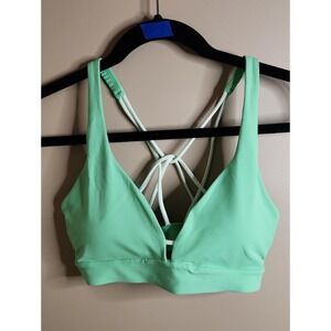 Athleta Solace Keyhole Sports Bra A-C In Mint Green. Est. Size S.